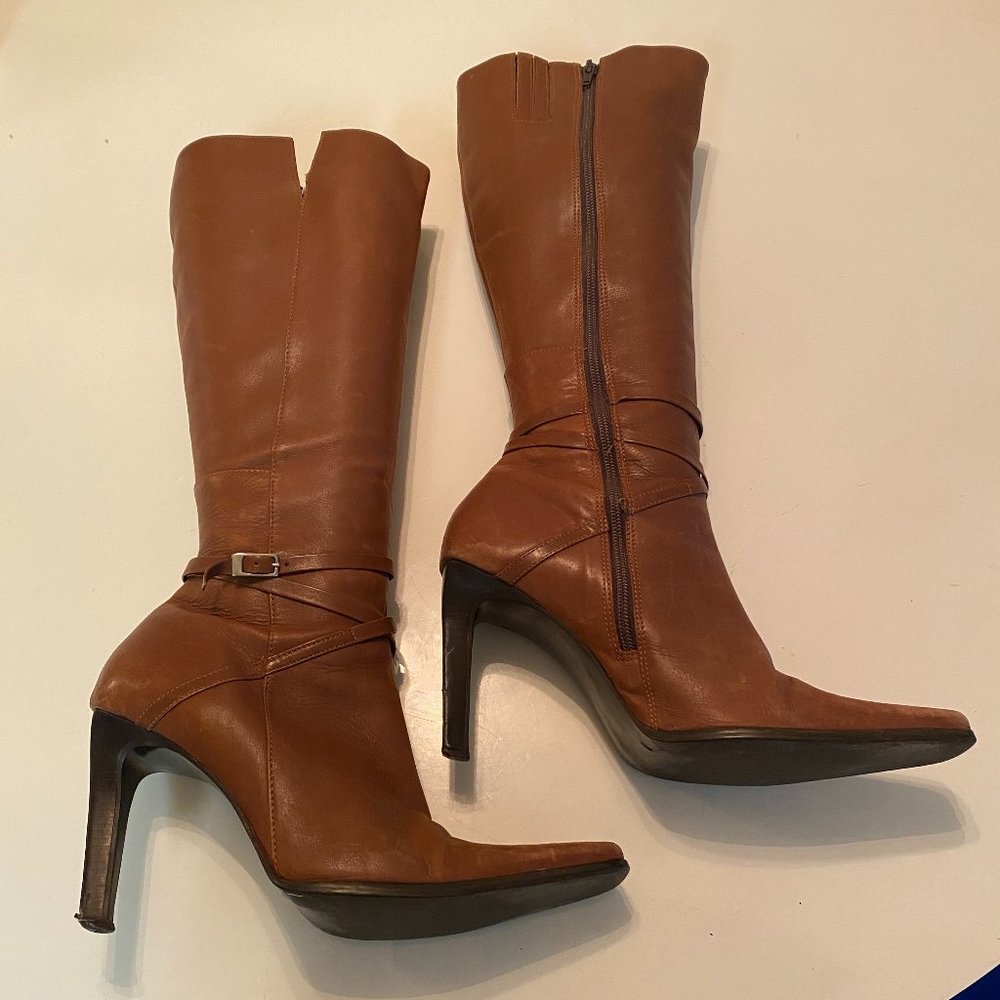 Knee High Italian Leather boots